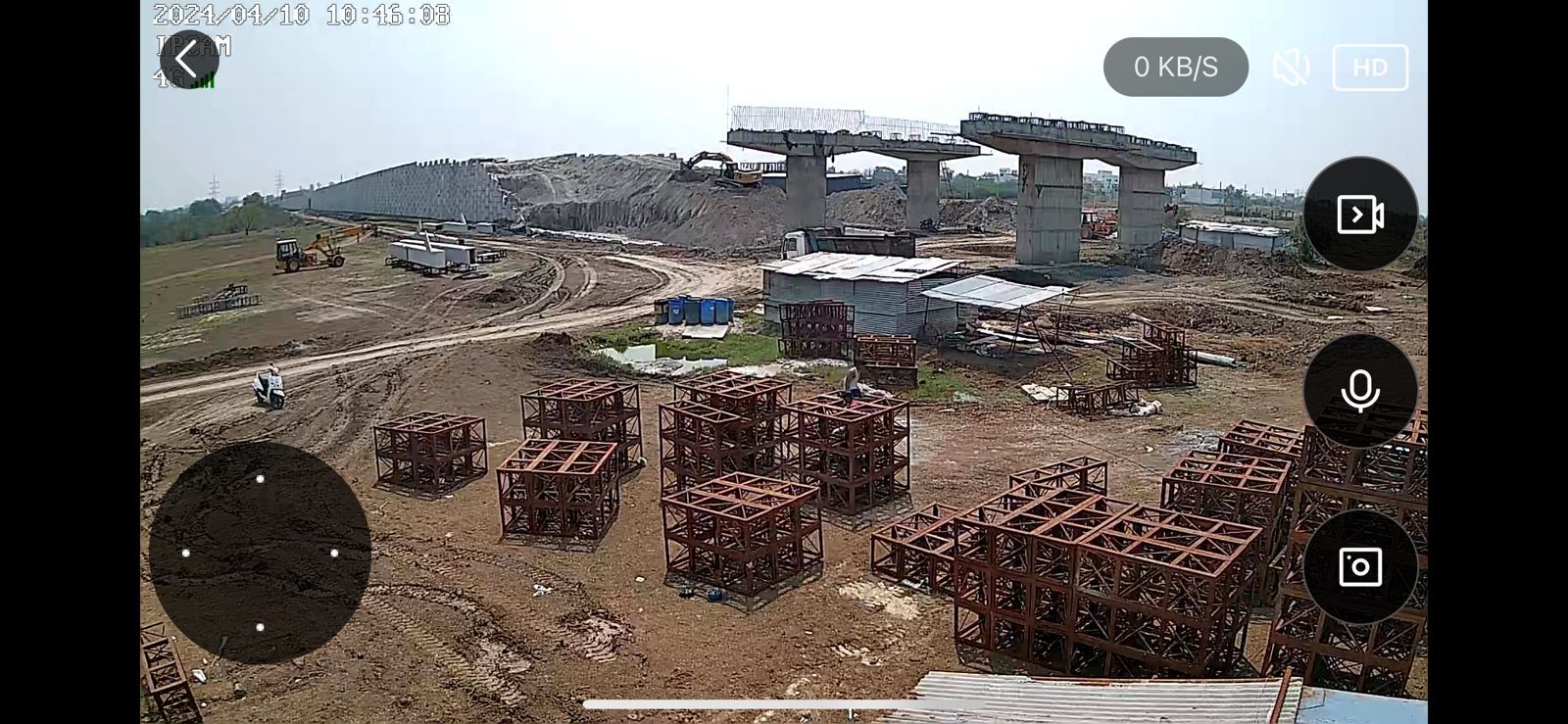 Steel girder bridge construction